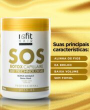 Botox SOS 3D sem Formol Refit Hair